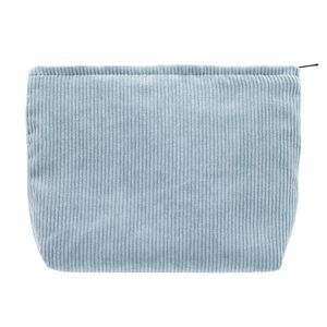 Makeup Bag Large Zipper Corduroy Make Up Pouch For Purse Travel Canvas❤️